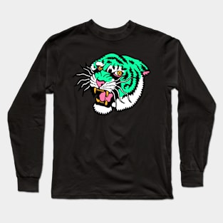 Neon tiger Long Sleeve T-Shirt